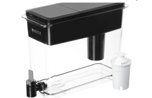 lot 13054 image: Brita Ultramax Water Dispenser with Filter, 18 Cup - Black
