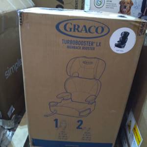 lot 61358 image: GRACOVMATRIX FASHION, TURBO BOOSTER LX HIGHBACK BOOSTER