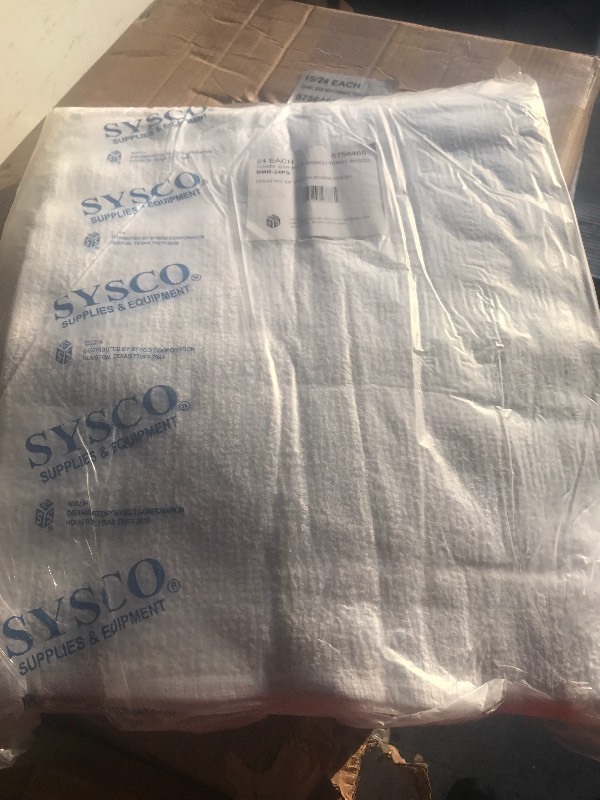 lot 105 image: Two dozen bar style terry cloth towels many uses