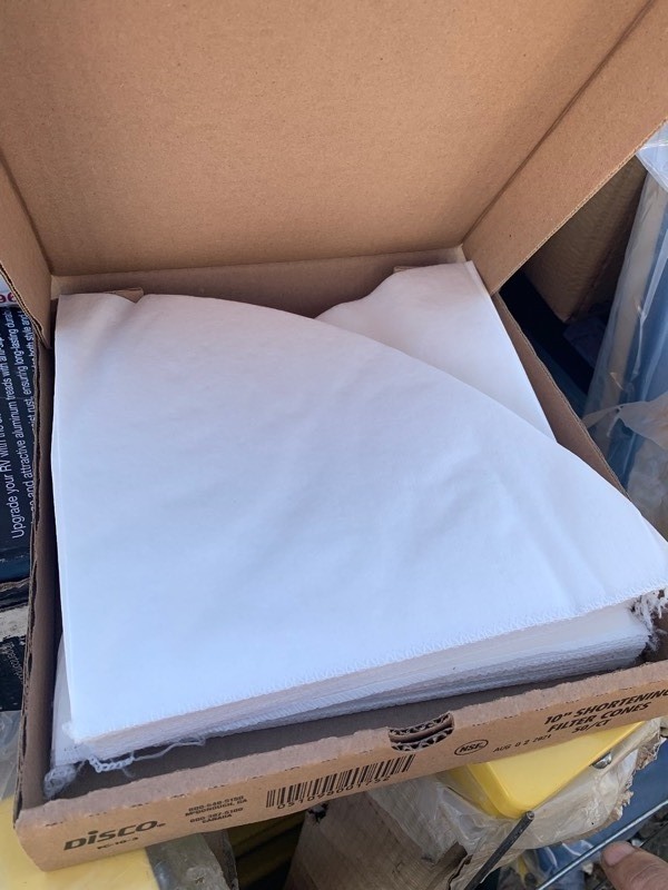lot 114 image: 4 Cases of 50 Disco 10 Shortening Filter Cones