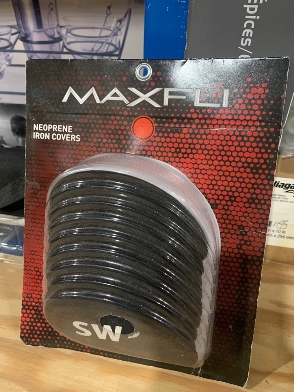 lot 169 image: Pack of New MaxFLI Neoprene Golf Iron Covers
