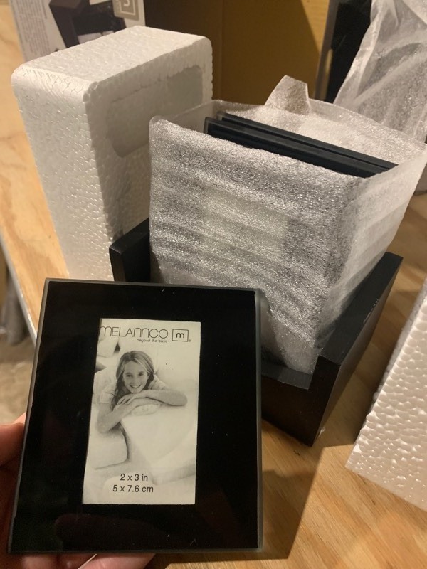 lot 173 image: Melannco Set of 6 Photo Coasters