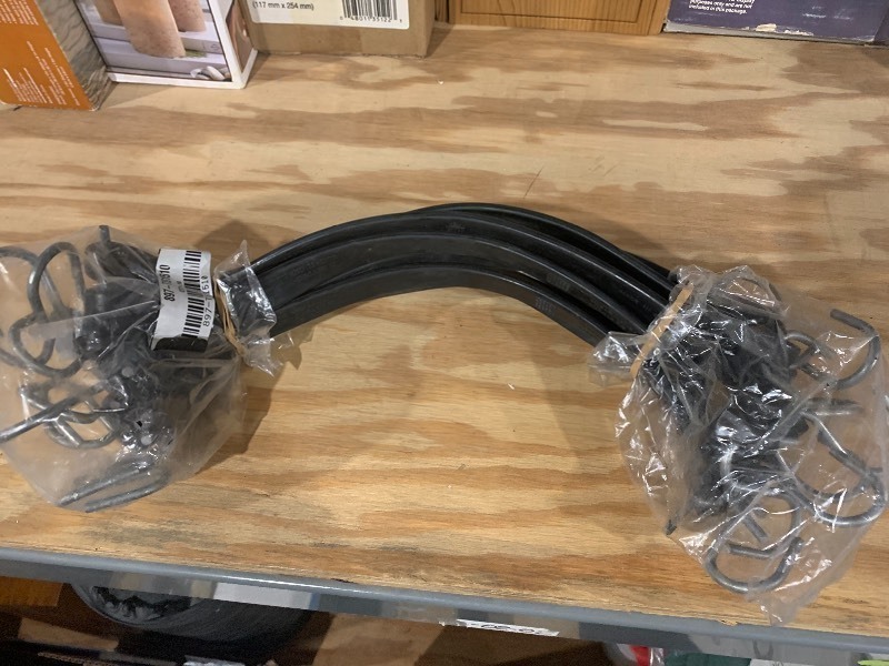 lot 106 image: New 10 Pack of 15 Tarp Strap w Hooks