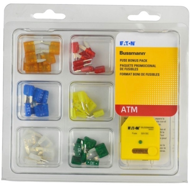 lot 301 image: New 2 Packs of Bussmann Series 43 Piece ATM  Mini Preparedness Automotive Fuse Assortments