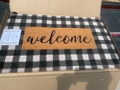 lot 406 image: 1 New Coir Doormats Heavy Duty