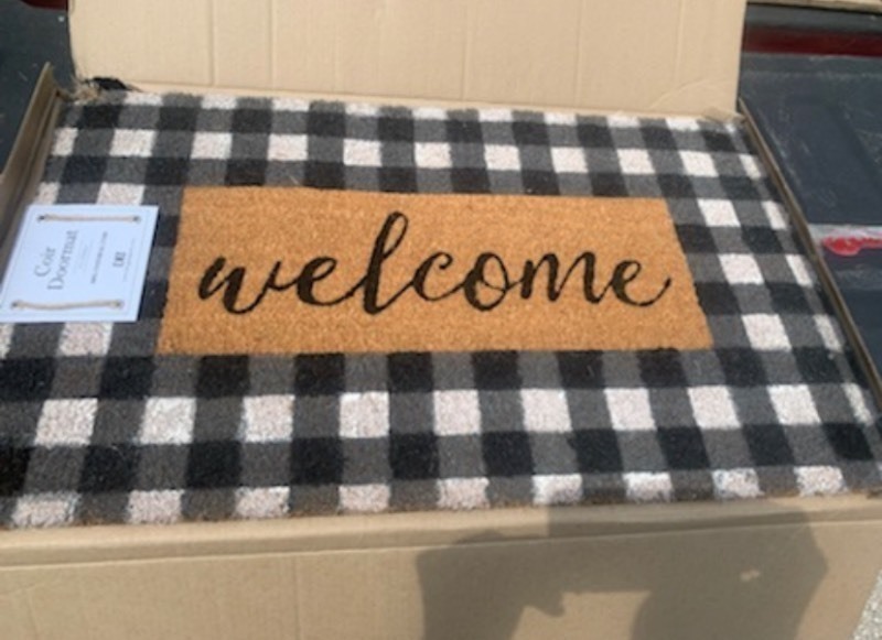 lot 407 image: 1 New Coir Doormats Heavy Duty