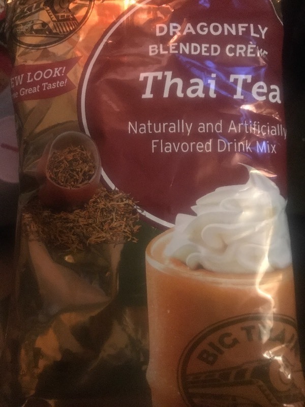 lot 396 image: Three large bags of chai tea mix as picture