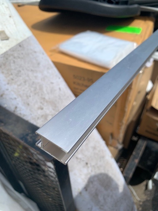 lot 987 image: 2 12ft Aluminum Channel
