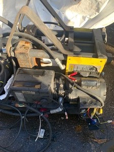 lot 80 image: Hydraulic Hose Crimper w Hydraulic Pump Included Retails at $4000.