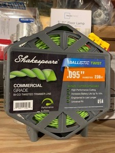 lot 81 image: New Shakespeare Commercial Grade  Bi-Co Twisted Trimmer Line .095 diameter 230ft