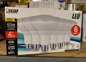 lot 1023 image: New Box of 6 Performance LED Dimmable Light Bulbs