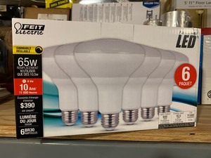 lot 1025 image: New Box of 6 Performance LED Dimmable Light Bulbs
