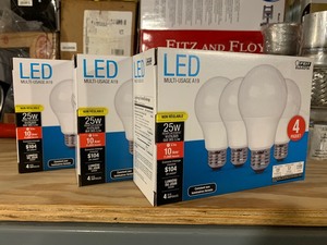 lot 1011 image: 3 Box of 4 New LED Multi-Usage Light Bulbs
