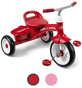 lot 5732 image: Radio Flyer Red Rider Trike, outdoor toddler tricycle, ages 2 � -5 (Amazon Exclusive)