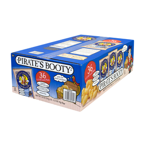 lot 5743 image: Pirates Booty Baked Puffs, Aged White Cheddar, 0.5 Oz, 24 Count