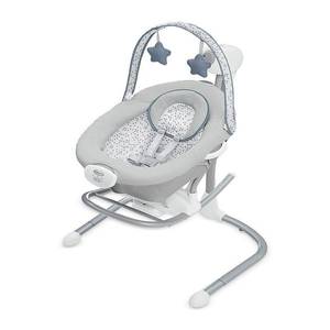 lot 6941 image: Graco Soothe n Sway Baby Swing with Portable Rocker
