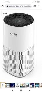 lot 6954 image: AOPO Air Purifier for Large Rooms, H13 HEPA Air Filter Cleaner for bedroom, Cove