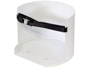 lot 8995 image: Tan Steel 5-Gallon Water Cooler Mount,