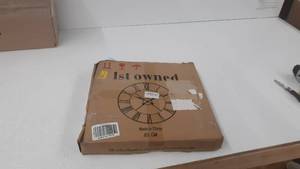 lot 10487 image: 1st Owned Modern Wall Clock