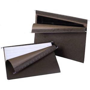 lot 10556 image: Pendaflex Reinforced Hanging File Folders - Green MultiPack folders