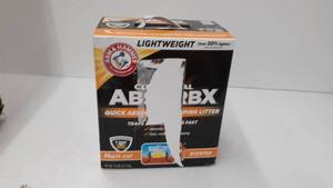 lot 10570 image: 1 lbs. Arm & Hammer Quick Absorbing Clumb & Seal Kitty Litter