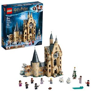 lot 20263 image: LEGO Harry Potter Hogwarts Clock Tower 75948 Build and Play Tower Set with Harry Potter Minifigures, Popular Harry Potter Gift and Playset with Ron Weasley, Hermione Granger and More (922 Pieces)