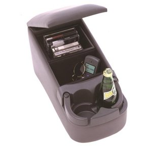 lot 20264 image: Rampage Bench Seat Console (Charcoal Gray) - 39223