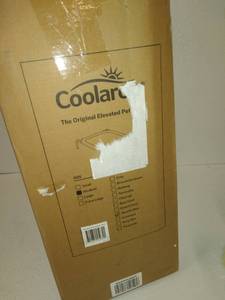 lot 21895 image: Coolaroo The Original Cooling Raised Pet Bed, Sizes S to L