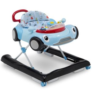 lot 21904 image: Delta Children First Race 2-in-1 Baby Walker, Blue