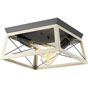 lot 21913 image: Briarwood Collection Two-light flush mount