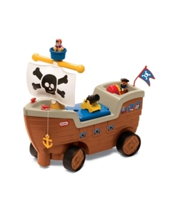 lot 21945 image: Little Tikes Play n Scoot Pirate Ship