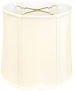 lot 22550 image: Royal Designs, Inc. Basic Drum Lamp Shade, Eggshell, 13 x 14 x 14