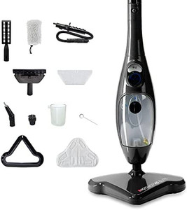 lot 22566 image: H2O Mop X5 Elite Basic Mop 5 in 1 All Purpose Hand Held Steam Cleaner for Home Use GREEN