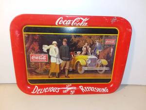 lot 3024 image: 1990 Coca-Cola Tray