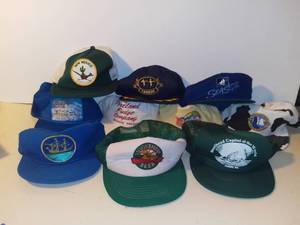 lot 3037 image: Lot of 10 Vintage Hats