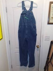 lot 3096 image: Key Size 38 x 34 Denim Overalls
