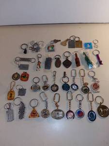 lot 3119 image: Lot of Collectible Keychains