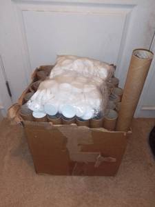 lot 3147 image: Lot of 56 Shipping Tubes - 16 x 2 Inch