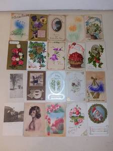 lot 3162 image: Lot of 20 Antique Postcards