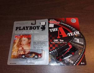 lot 2038 image: Playboy and A-Team Collectible Cars
