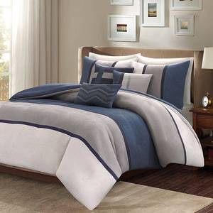 lot 9630 image: Madison Park Palisades 6-Pc. FullQueen Duvet Cover Set Bedding