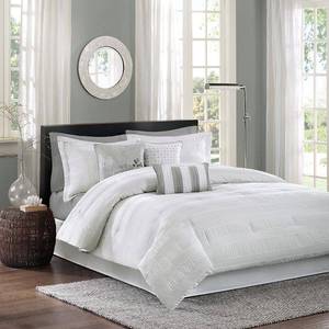 lot 9633 image: Madison Park Hampton 7-Pc. King Comforter Set Bedding