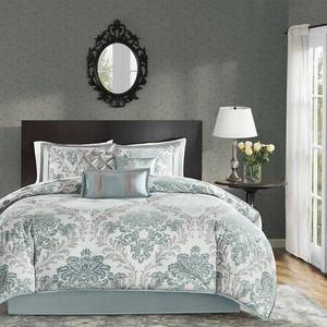 lot 9634 image: Madison Park Bella 7-Pc. California King Comforter Set Bedding