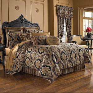 lot 9636 image: Five Queens Court Reilly King Comforter Set Bedding