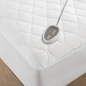 lot 9663 image: Beautyrest Microfiber Full Electric Mattress Pad with 3M Scotchgard