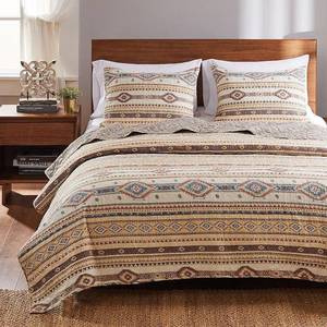 lot 9691 image: Barefoot Bungalow Phoenix Quilt Set, 3-Piece FullQueen Bedding