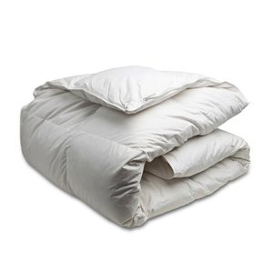 lot 9706 image: Canadian Down & Feather Company White Down Comforter (Summer Weight)