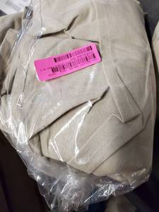 lot 9841 image: Mercantile Drop Cloth Curtain