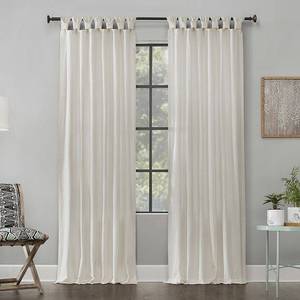 lot 9868 image: Archaeo 52 x 95 Washed Cotton Twist Tab Curtain