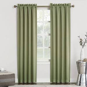 lot 9922 image: Sun Zero Preston 40 x 84 Rod-Pocket Blackout Curtain Panel